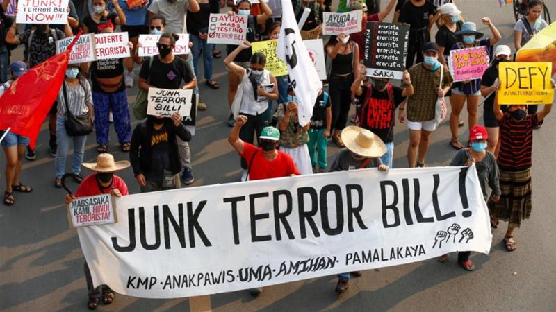 New terror law in the Philippines can be a path to authoritarianism