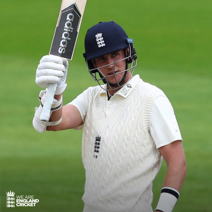 England leads the game, as Broad shines in Day 2
