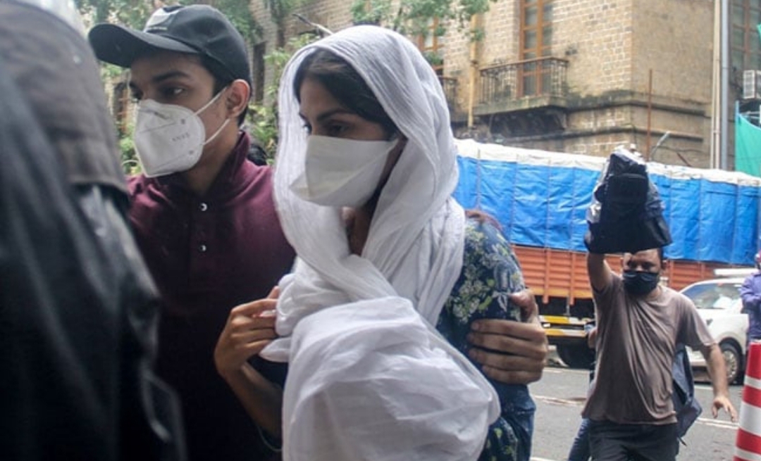 Rhea Chakraborty visits DRDO office for the fourth time