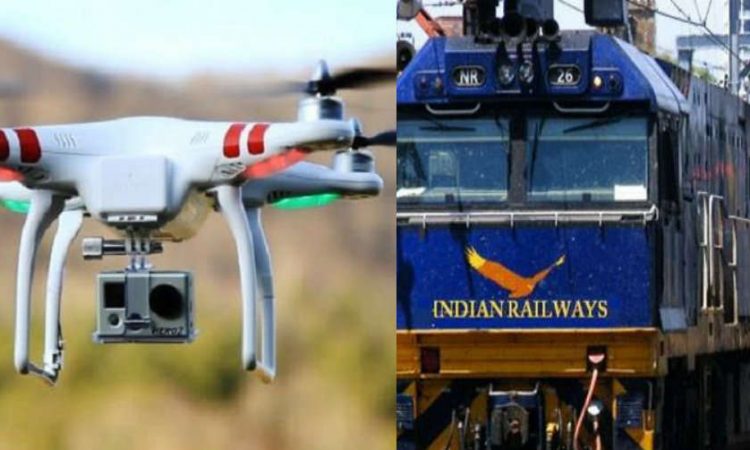 Drone-based surveillance system introduced by Indian railways