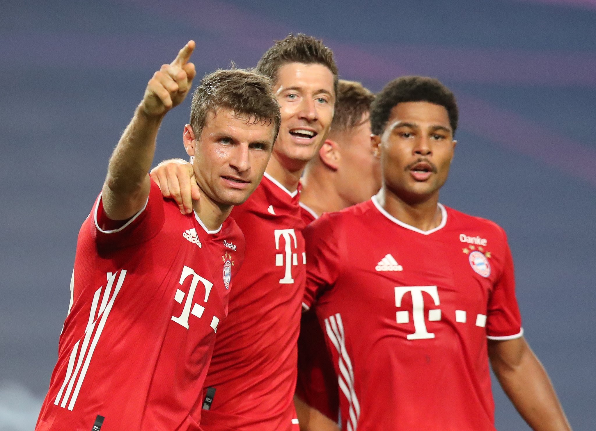 Bayern Munich in Final of Champions League defeating Lyon