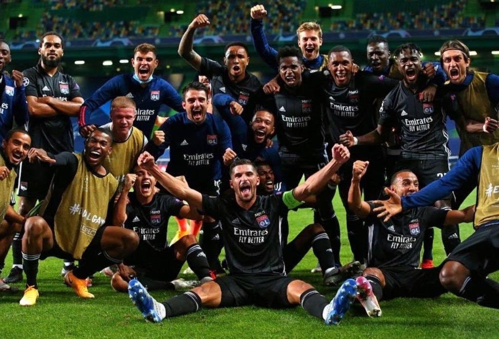 Lyon in semifinal defeating Man City