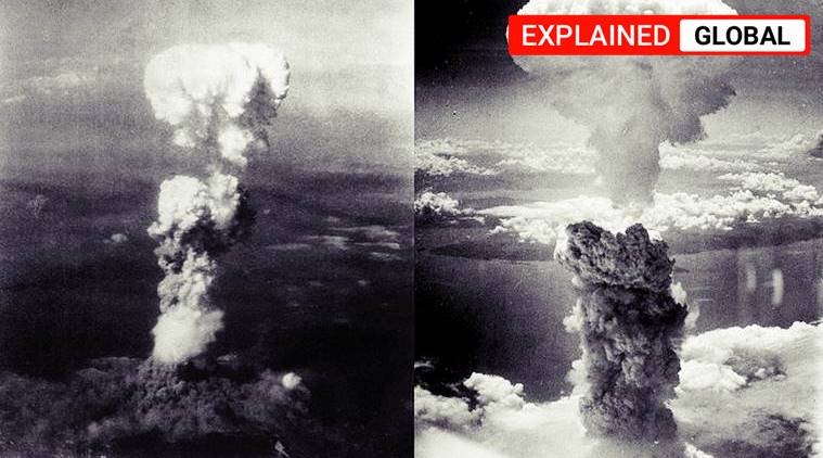 What happened in Hiroshima and Nagasaki in Japan in August 1945
