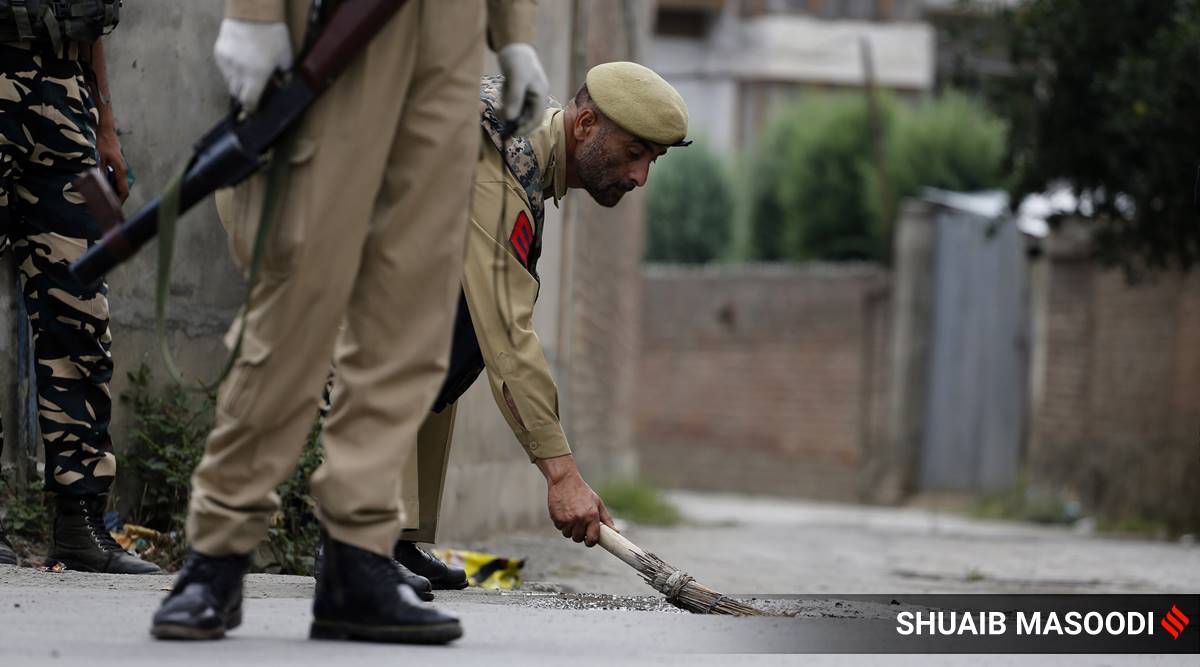 Two Jammu and Kashmir policemen killed in an act of terrorism