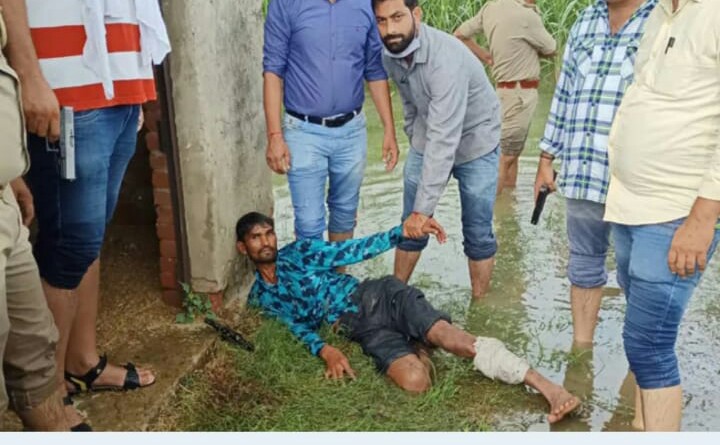 Accused man shot in his legs by UP cops