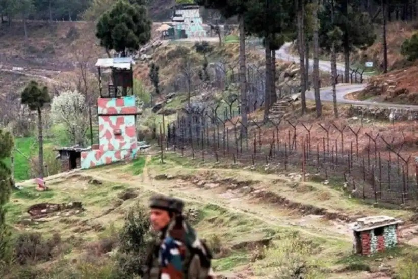 A tunnel detected in the India Pakistan  Kashmir border by the BSF