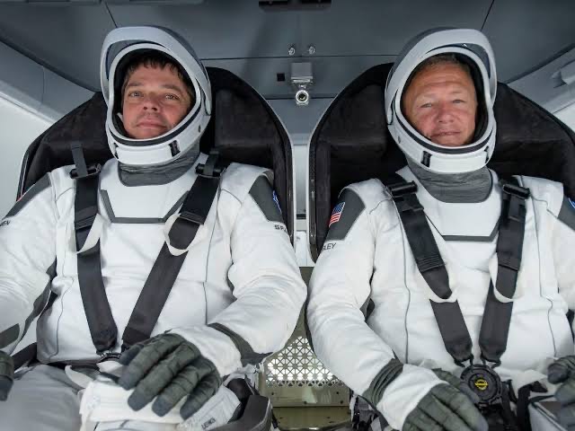 NASA astronauts returned to Earth for the first time in 45 years