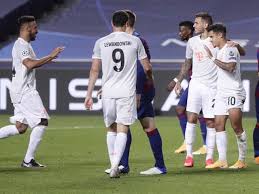 Bayern to the semifinal with 8-2 against Barcelona