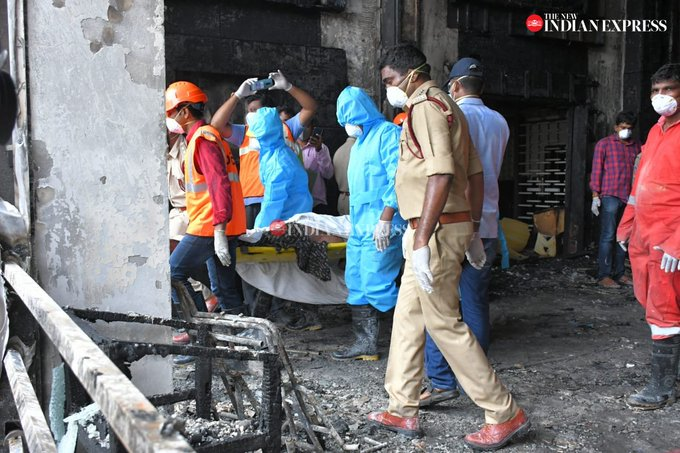 10 killed, 18 injured in fire at Vijayawada hotel dedicated to treat Covid-19 patients