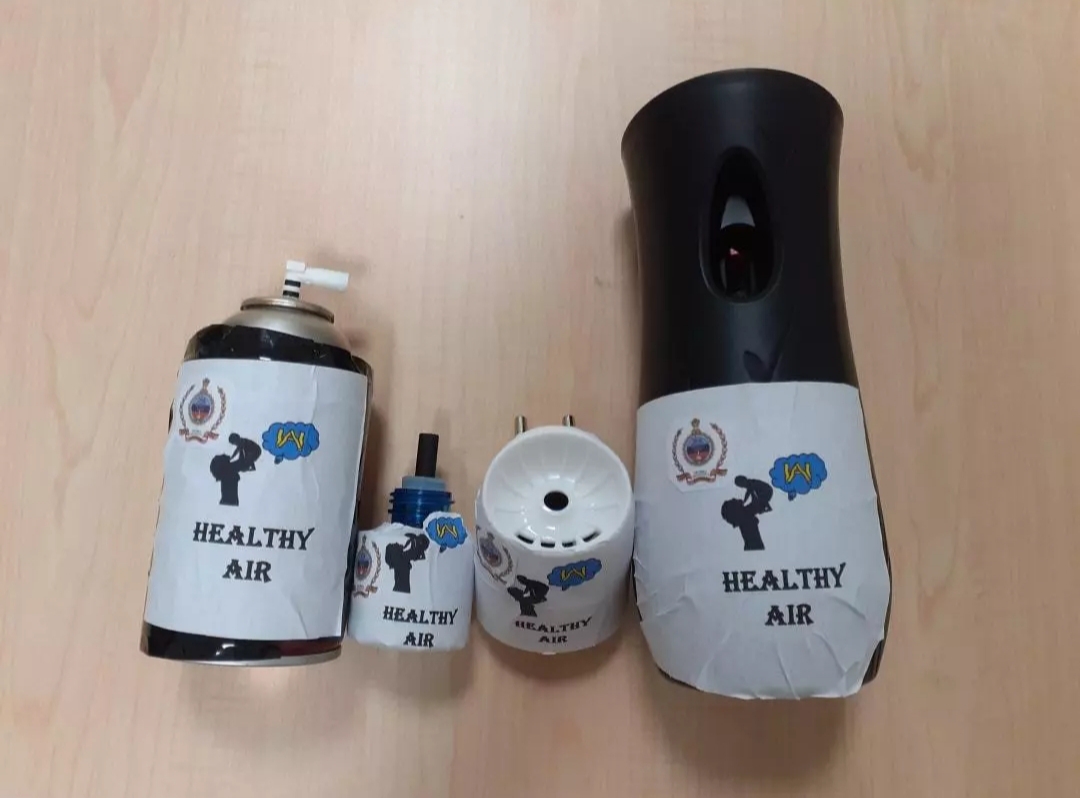 Pune Institute makes room freshener to control COVID-19 spread