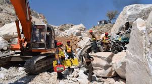 Marble Mine Collapsed in Pakistan, 19 killed