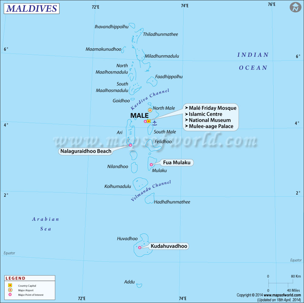The Maldives could relinquish control of an island as Chinese loan & pressure mounts