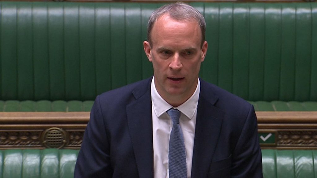 The UK ramps up a fight with China suspends extradition deal with Hong Kong