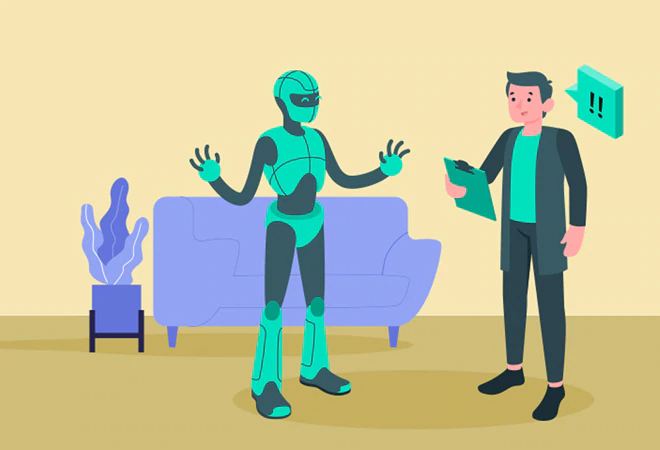 More than 90 percent of Indian employees prefer talking about mental health with robots than with managers