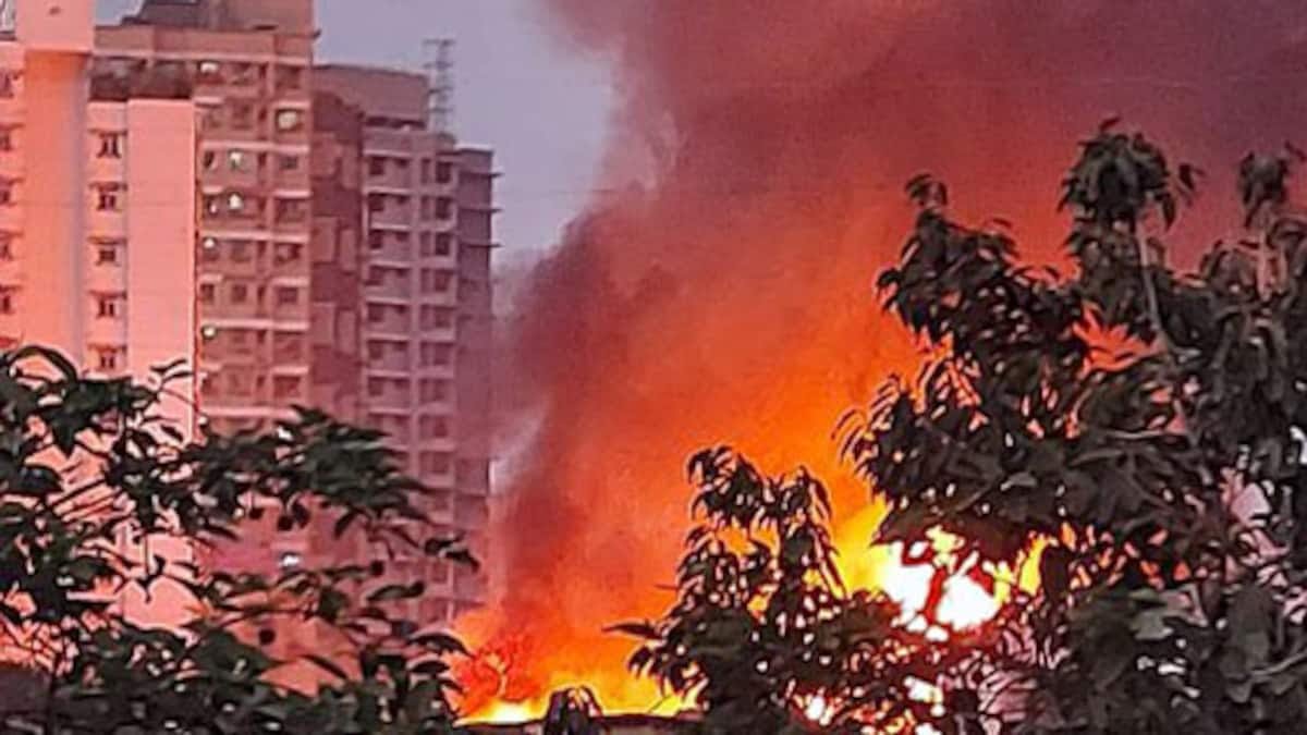 Major fire breaks out in Mumbai’s Pathanwadi