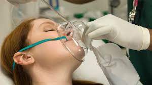 Be ready for oxygen mask next