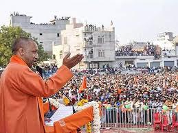 Relatives of terror convict in Ahmedabad bomb blast case seen campaigning with SP chief alleges CM Yogi Adityanath